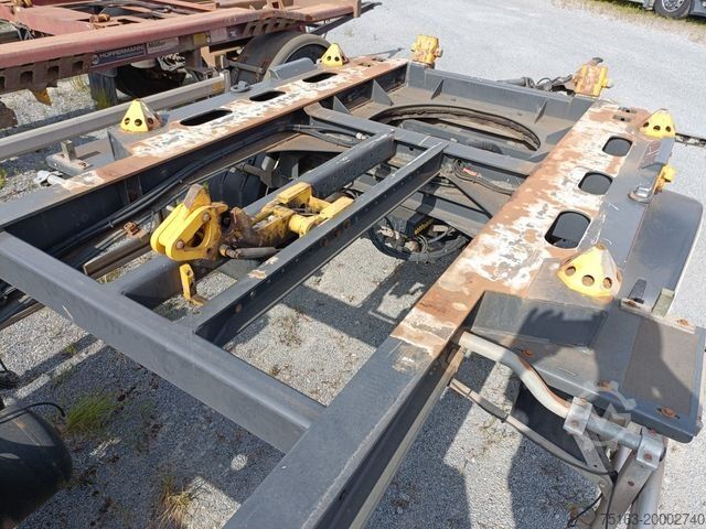 Abrollanhänger HÜFFERMANN Anhänger für Absetzmulden HMA 18.76 LS Container