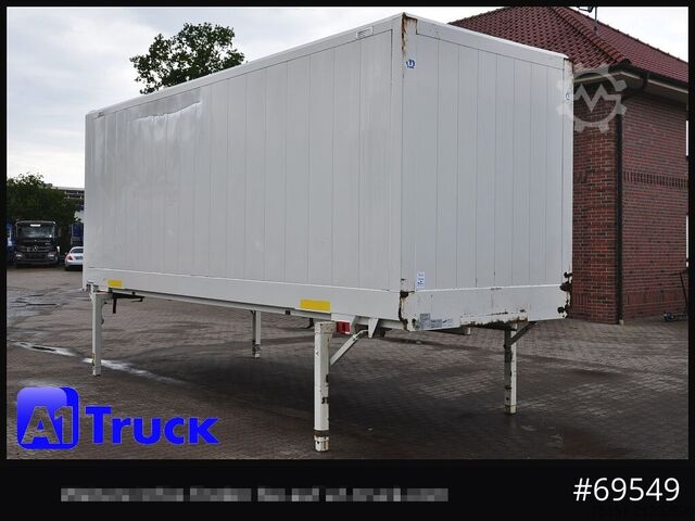 Wechselbrücke mit Kofferaufbau KRONE WB BDF 7,45 Koffer,  2750mm innen,