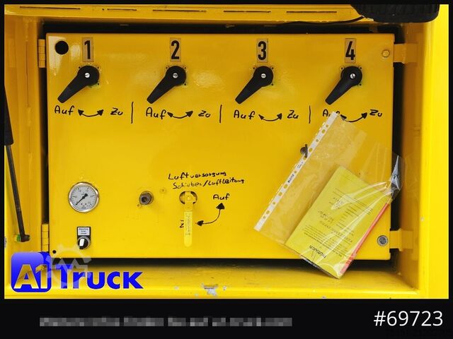 Siloanhänger FELDBINDER Heitling, Futtermittel, 31m³, 4 Kammern, TÜV 01/2027