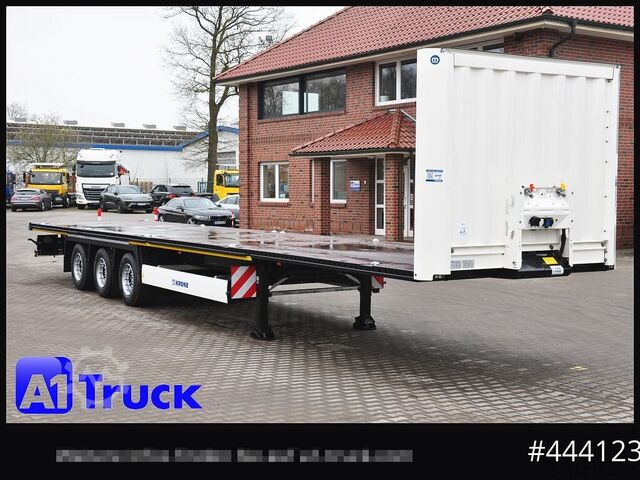 Plattform Auflieger KRONE 5 x SD, Mega, Twistlock, Container, NEU, ohne Zulassung