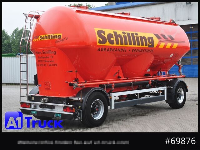 Siloanhänger FELDBINDER HEUT 31.2 Silo, Futtermittel, 31m³, 3 Kammern,