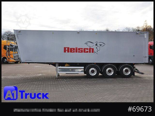 Kipper Auflieger REISCH RHKS, Alu-Kippmulde 54m³, Kombitüren, Alufelgen, Liftachse,