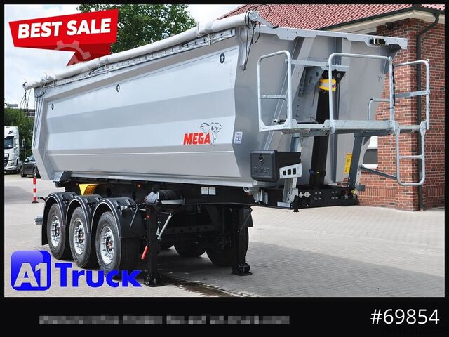 Kipper Auflieger BENALU Mega  28m³ Lift Stahl  SAF Hardox