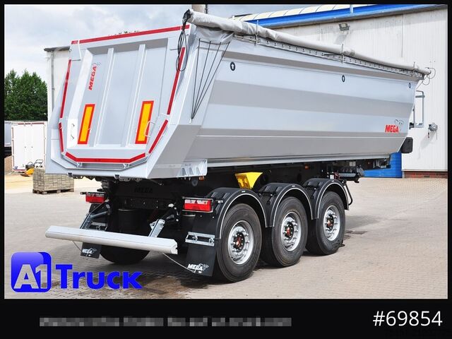 Kipper Auflieger BENALU Mega  28m³ Lift Stahl  SAF Hardox