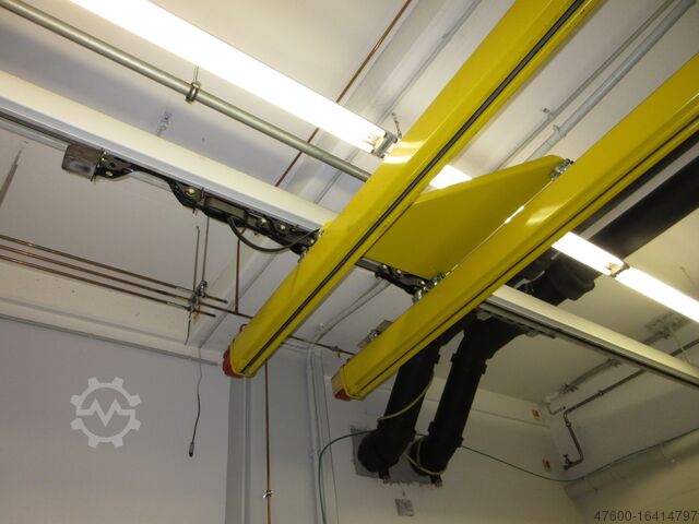 Crane sky Crane overhead crane Crane runway Demag Kranbahn KBK2 1000KG 31x6m Zubehör Demag KBK 2 II KBK2 1000Kg DK Kettenzug