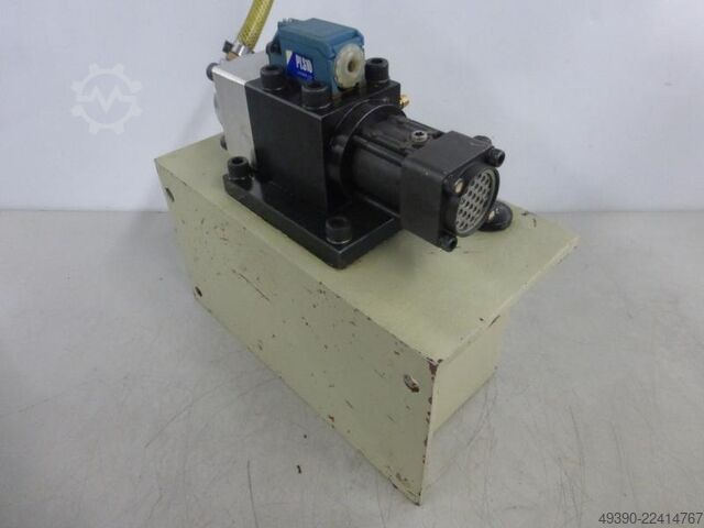 Hydraulikaggregat mit Pneumatik-Druckübersetzer, bis 100 bar, Hydraulik Aggregat KOSMEK PL 087