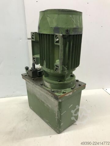Hydraulikaggregat 4kW, bis 250 bar, Hydroaggregat, Hydraulik Aggregat PLESSEY TUROLLA  / HAWKER ELEKTRIC TFP 8,5 D 113