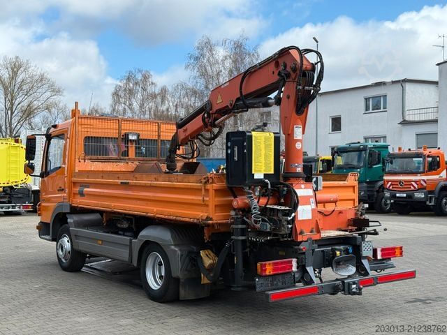 Autokranwagen MERCEDES-BENZ ATEGO 818 4x2 Kipper Kran Atlas 65.2-A3 *Funkst.