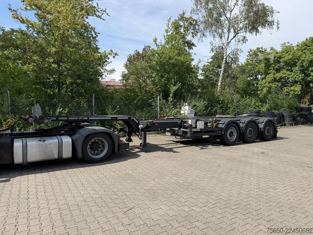 Swap body semitrailer web trailer LPRS 24  3 Achs Container- Chassis incl. Generator TranscoolWenig Benutzt