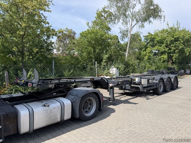 Swap body semitrailer web trailer LPRS 24  3 Achs Container- Chassis incl. Generator TranscoolWenig Benutzt