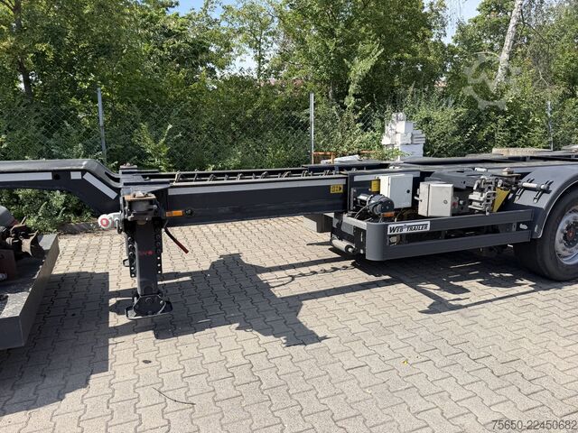 Swap body semitrailer web trailer LPRS 24  3 Achs Container- Chassis incl. Generator TranscoolWenig Benutzt