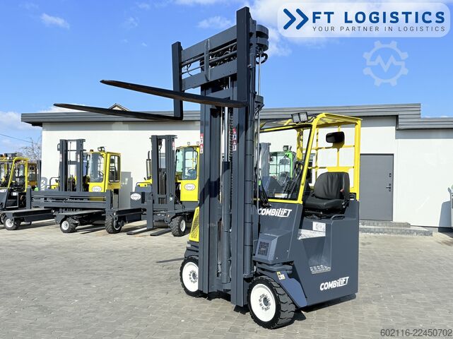4-way forklift Combilift CB4500 GAS TRIPLEX 6400 FORK POSITIONER