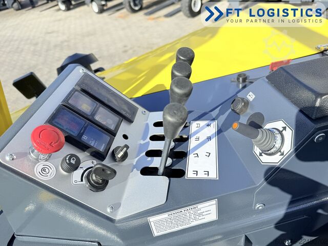 4-way forklift Combilift CB4500 GAS TRIPLEX 6400 FORK POSITIONER