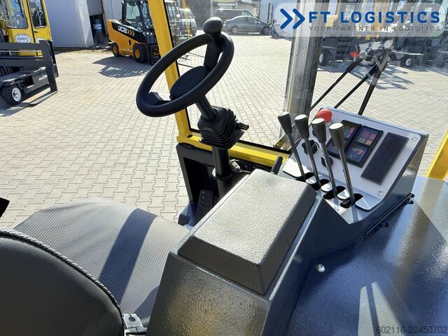 4-way forklift Combilift CB4500 GAS TRIPLEX 6400 FORK POSITIONER