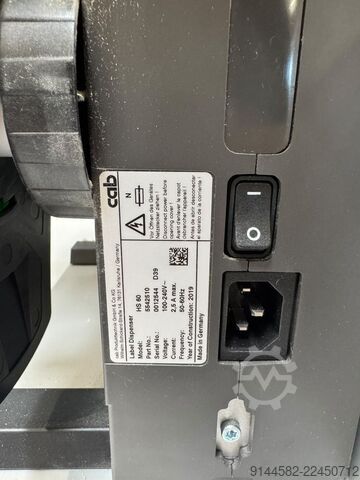 Tamper-evident label dispenser Goellner Infosysteme TE11