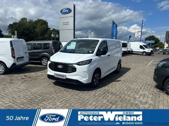 Kastenwagen Ford Transit Custom PHEV Navi LED ACC Klimaautom Spurwechselassistent Totwinkelassistent Spurhalteass.