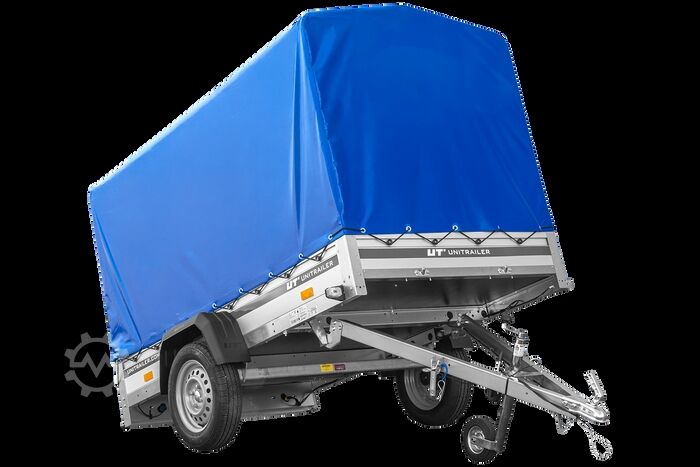 Car trailer Unitrailer Garden 230 KIPP ALU mit H1100 Hochplane