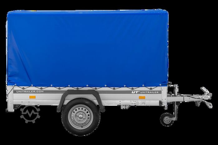 Car trailer Unitrailer Garden 230 KIPP ALU mit H1100 Hochplane