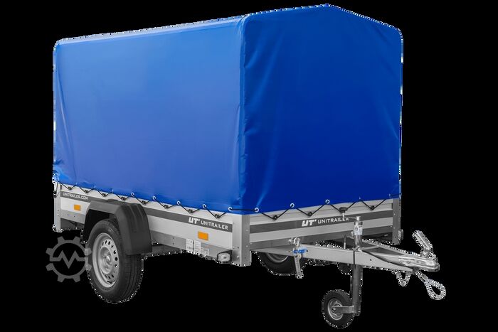 Car trailer Unitrailer Garden 230 KIPP ALU mit H1100 Hochplane