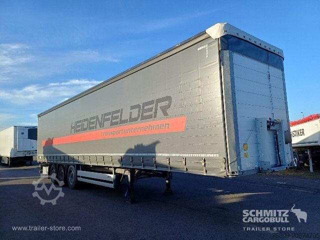 Open semitrailer with tarp Schmitz Cargobull Curtainsider Standard Getränke