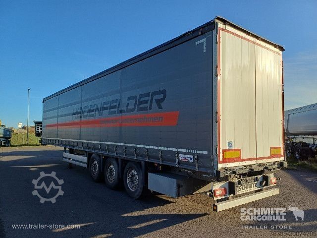 Open semitrailer with tarp Schmitz Cargobull Curtainsider Standard Getränke