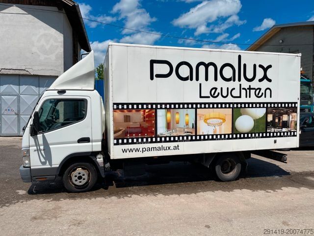 Transporter mit Koffer MITSUBISHI Canter Fuso 3C13 Koffer mit Flügeltüre BJ 2009