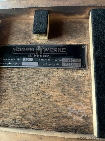 Endmaßverbinder und Universalhalter Hommel Z 101