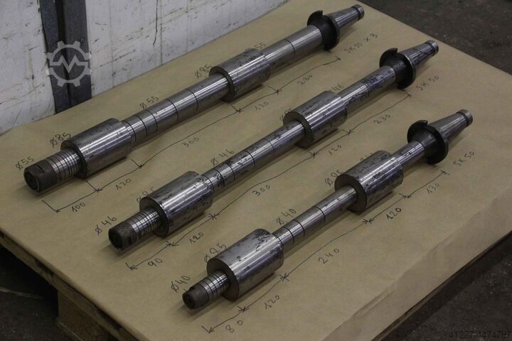 Fräsaufnahmen 4 Stück WMW SK50