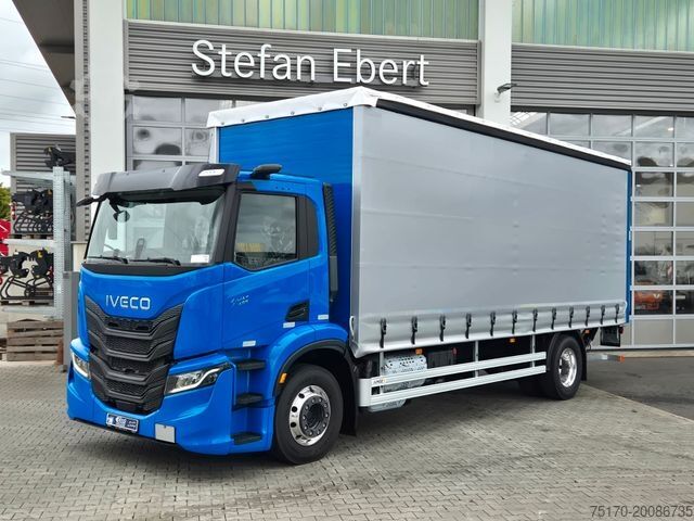LKW mit Pritsche & Plane IVECO S-Way AD190S40/P Curtainsider *MirrorCam*LBW*
