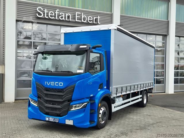LKW mit Pritsche & Plane IVECO S-Way AD190S40/P Curtainsider *MirrorCam*LBW*