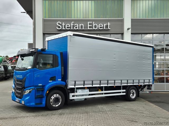 LKW mit Pritsche & Plane IVECO S-Way AD190S40/P Curtainsider *MirrorCam*LBW*