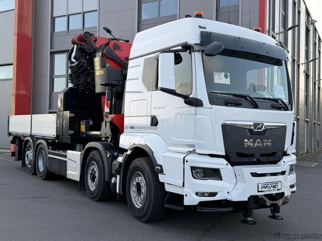 Kranwagen MAN TGS 35.540 8x2H-6 BL Pritsche Palfinger 92002-SH