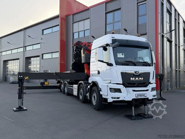 Kranwagen MAN TGS 35.540 8x2H-6 BL Pritsche Palfinger 92002-SH