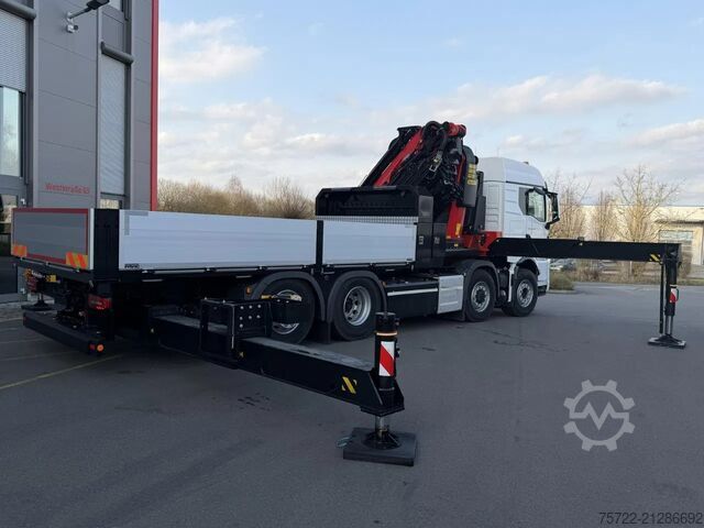Kranwagen MAN TGS 35.540 8x2H-6 BL Pritsche Palfinger 92002-SH