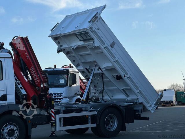 3-Seiten-Kipper MAN TGM 18.320 4x2 BL Krankipper Fassi 195