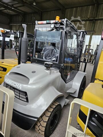 Rough terrain forklift truck Hangcha CPCD35-XW98E-RT2