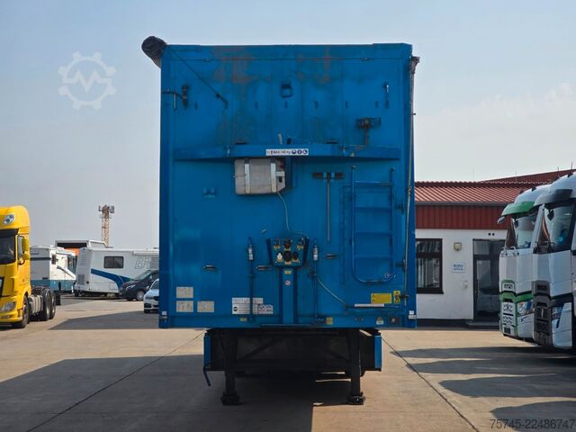 Box semitrailer STAS S300ZX * SCHUBBODEN * 2X LIFT * 2X PALETTENK. *