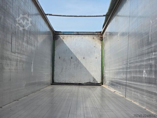 Box semitrailer STAS S300ZX * SCHUBBODEN * 2X LIFT * 2X PALETTENK. *