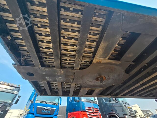 Box semitrailer STAS S300ZX * SCHUBBODEN * 2X LIFT * 2X PALETTENK. *