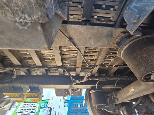 Box semitrailer STAS S300ZX * SCHUBBODEN * 2X LIFT * 2X PALETTENK. *