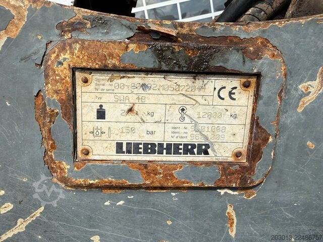 Mobile excavator LIEBHERR A 904 C Litronic Mobilbagger *12.987h