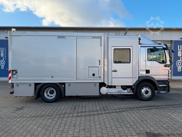 Saugwagen MAN TGM 15.290 Kanalreiniger HD Pumpe Müller Aufbau