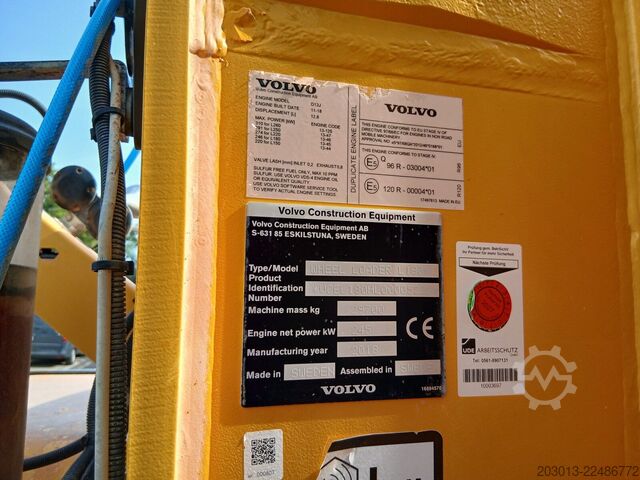 Wheel loader VOLVO L180H Radlader 29,7 t *Waage *12.069 h