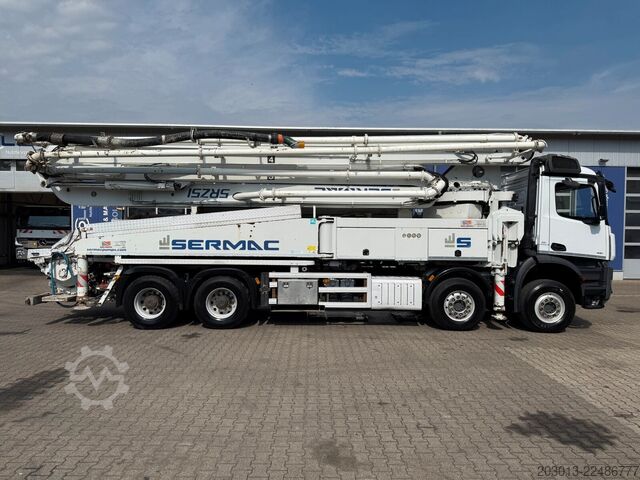 Concrete pump truck MERCEDES-BENZ AROCS 4451 8x4 EURO 6 Betonpumpe SERMAC 5RZ51