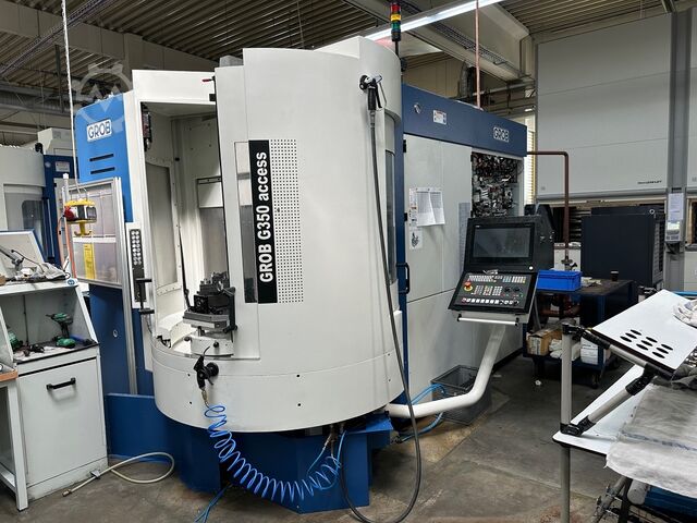 5-axis CNC machining center GROB G350a