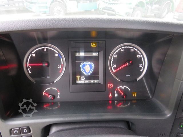 Roll-off tipper truck SCANIA G 410 LB 6x2*4HNA Abrollkipper Lift+Lenkachse 28