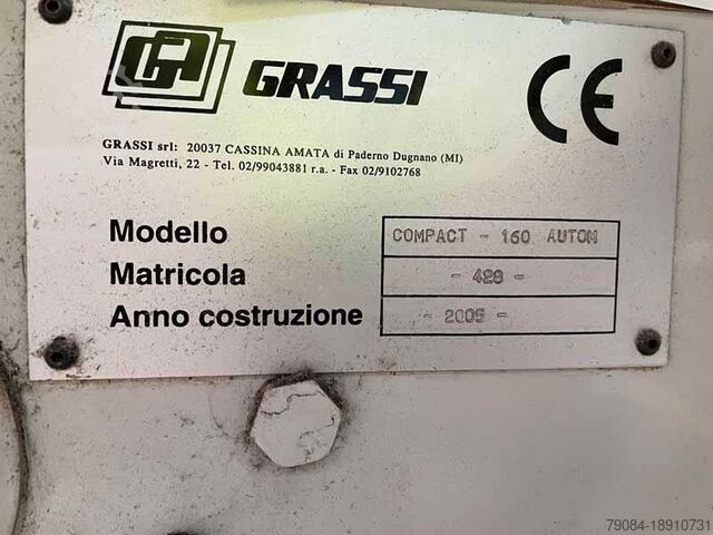 GRASSI COMPACT 160 AUTOM GRASSI COMPACT 160 AUTOM