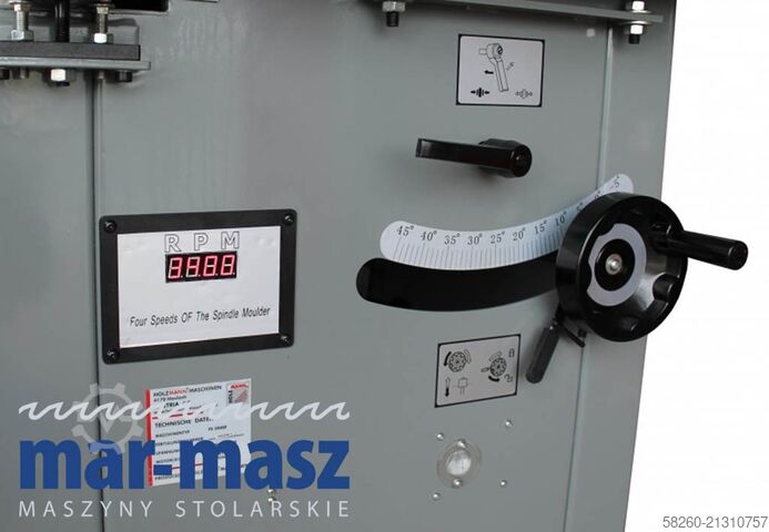 Tischfräse mit Wagen Holzmann FS 200SF uchylne wrzeciono