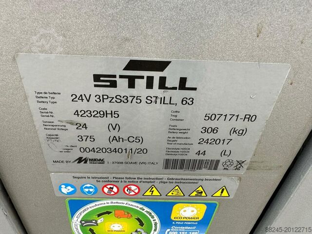 VS-22422 Electric triplex stacker Still EXVSF14 5016mm STILL EXVSF14