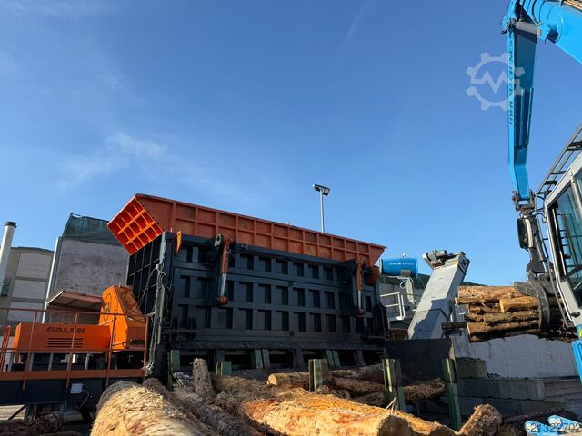 Log debarker Galen Rotary Log Debarker